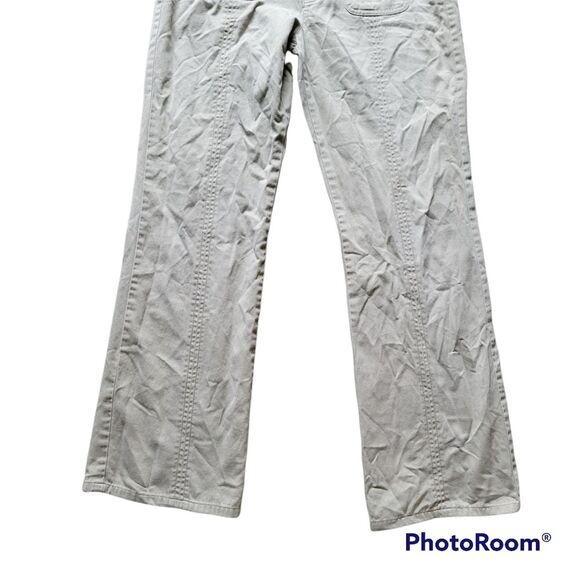 DKNY JEANS KHAKI PANTS - 6L - Picture 6 of 9